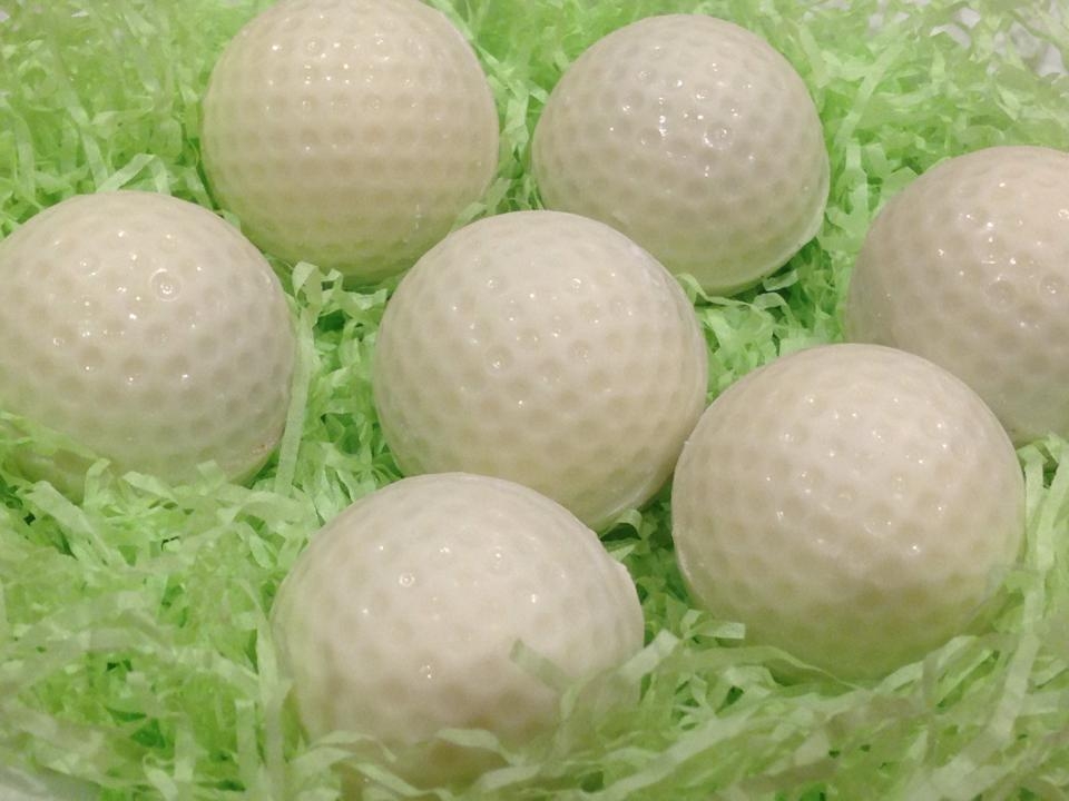 Golf Ball Cake Pop 